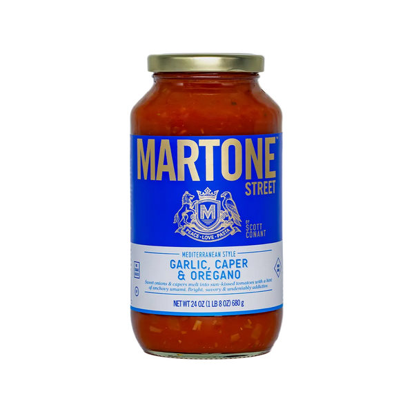 Mediterranean Style | Garlic, Caper & Oregano - Martone Street