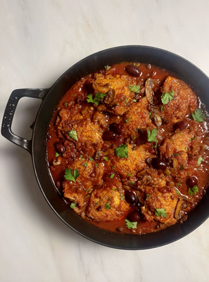 Rustic Chicken Cacciatore