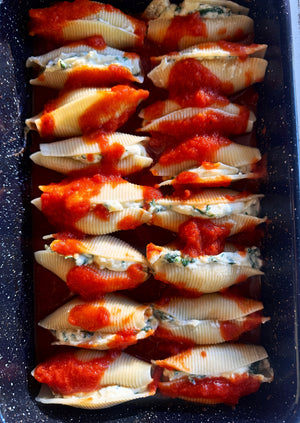 Spinach & Ricotta Stuffed Shells
