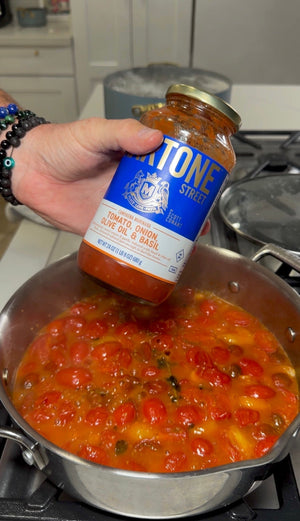 Stewed Baby Tomatoes