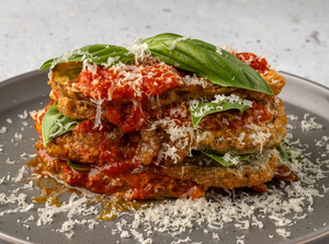 Eggplant Parmigiana with Martone Street Campagna Marinara Sauce