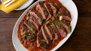 Steak Pizzaiola with Arrabbiata Sauce